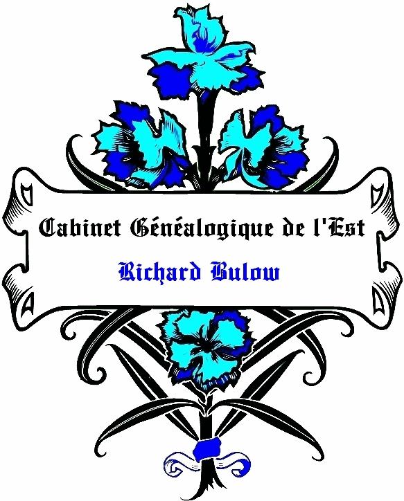 Logo Cabinet généalogique de l'est